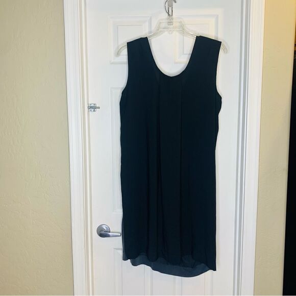 Rachel Rachel Roy Curvy Collection Black Dress Gray Back Size 1X - Picture 4 of 11